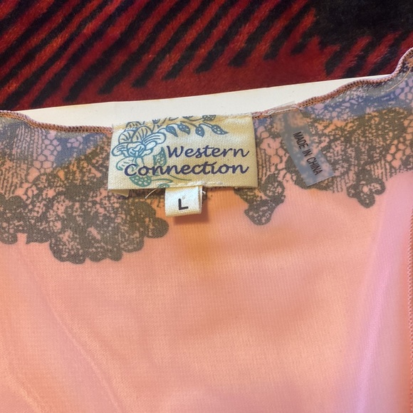 New without tags, pink and black kimono - Picture 3 of 5